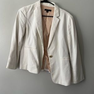 White blazer